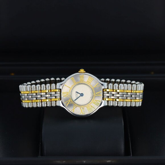 Cartier W10051F4 Must 21 de Cartier Ladies Two-Tone Bullet Edition 18kt Yellow G - Picture 4 of 8